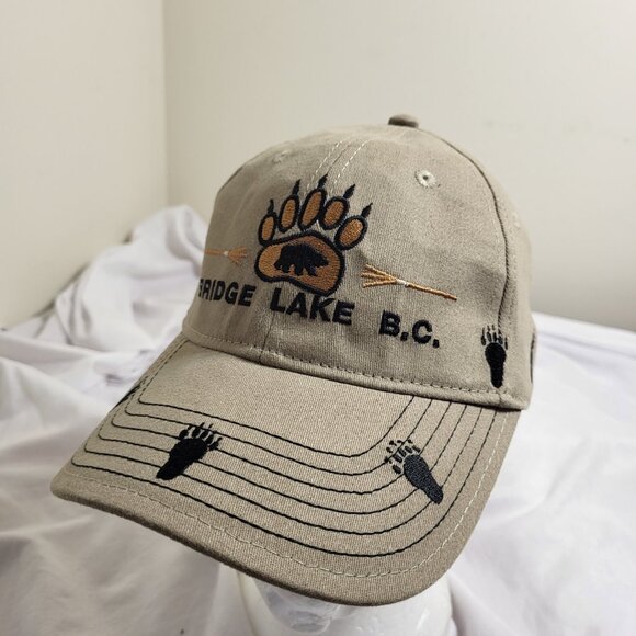 Bridge Lake BC Canada Hat Strapback Baseball Vintage 90s Cap Retro Dad Trucker - Picture 1 of 11
